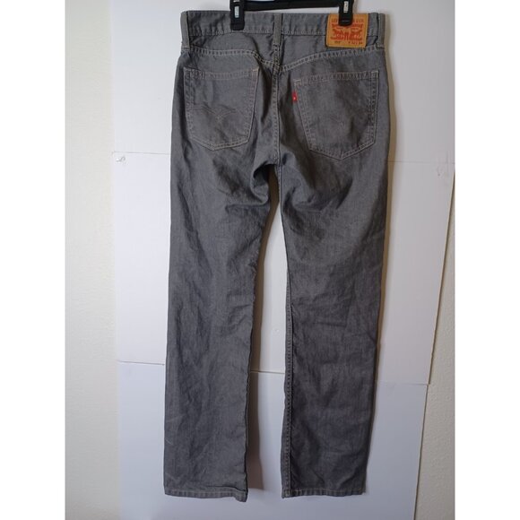 Levi’s Strauss 559 Black 34/32 Mens Straight Leg Regular Fit Denim Jeans - Picture 9 of 9